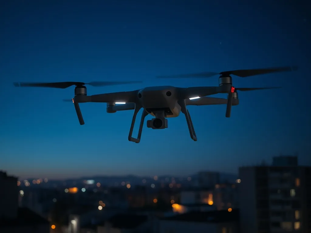 Jak wygląda dron policyjny w nocy? Oto co warto wiedzieć